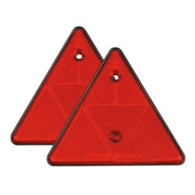 20542-A-01.jpg EURO-NORM CATARIFRANGENTI TRIANGOLARI - 155X135 MM - ROSSO
