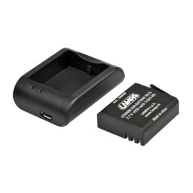 38867-S-02.jpg KIT CARICA BATTERIA + BATTERIA PER ACTION CAMERA