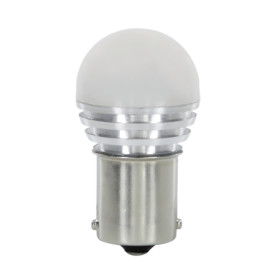 BA15s.jpg 10/30V LED SERIES - 1 SMD X 9 CHIPS - (P21W) - BA15S - 1 PZ  - SCATOLA - BIANCO