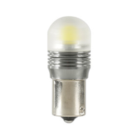 BA15s.jpg 12V LED SERIES - 1 SUPER SMD X 1 CHIP - (P21W) - BA15S - 1 PZ  - D/BLISTER - BIANCO - DOPPIA POLARITÀ
