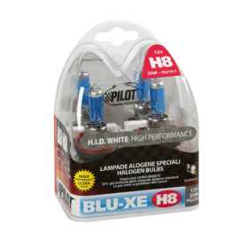 57942-S-01.jpg 12V LAMPADA ALOGENA BLU-XE - H8 - 35W - PGJ19-1 - 2 PZ  - SCATOLA PLAST.