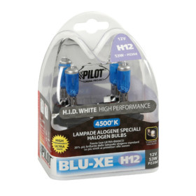 57982-S-01.jpg 12V LAMPADA ALOGENA BLU-XE - H12 - 53W - PZ20D - 2 PZ  - SCATOLA PLAST.