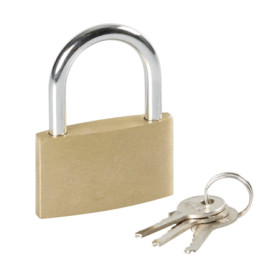 65426-C-01.jpg Basic, lucchetto in ottone - 30 mm