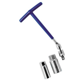 65881-S-02.jpg CHIAVE SVITACANDELE SNODABILE - 16+21 MM