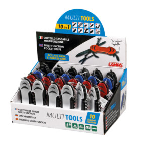 66122-S-02.jpg MULTI TOOLS, COLTELLI MULTIFUNZIONE TASCABILI 10 IN 1, ESPOSITORE 24 PZ