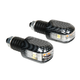 90241-S-02.jpg STABILIZZATORI MANUBRIO CON LED, 12V - CARBON