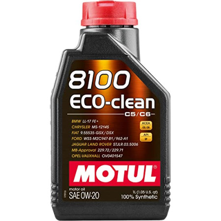motul108813.jpg 8100 ECO-CLEAN 0W20 LT.1 KG. 0,836