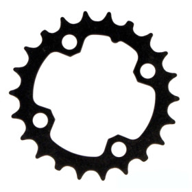 421578011.jpg CORONA BCD 104 MM 4-FORI 2 X 11V - 32 DENTI, COMPATIBILE SHIMANO, NERO