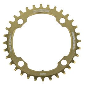 421584032.jpg CORONA SNAGGLETOOTH BCD 104 MM 4-FORI 1 X 11/12V - 30 DENTI, ORO - 30 DENTI, ORO