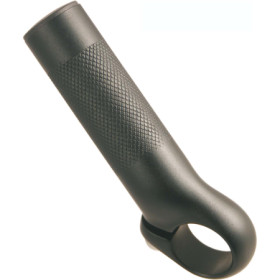 484080011.jpg COPPIA APPENDICI MANUBRIO ""SHORT"", MONOBLOCCO ALLUMINIO 6061, DIAMETRO 22MM, COLORE NERO