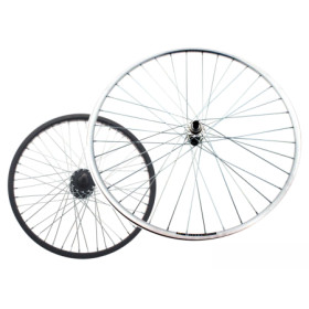 525008020.jpg RUOTA ANTERIORE TIPO R (A BACCHETTA) 26X3/8 - PERNO 5/16, SFERE, MOZZO ALLUMINIO, CERCHIO ALLUMINIO - PERNO 5/16, 