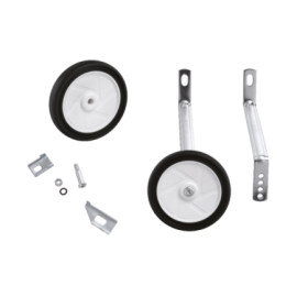 Easy-525020070.png STABILIZZATORI 1 FORO ATTACCO AL MOZZO - PER BICICLETTE DA 16" A 20", D. RUOTA 130 MM
