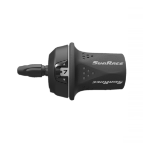 Sunrace-525320022.png COMANDO CAMBIO GRIP SHIFT TSM 21 COMPATIBILE SHIMANO - 7V, DESTRO, COLLARINO, CON DISPLAY, NERO