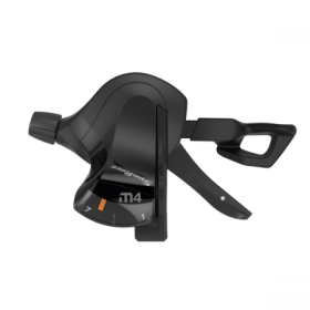 525320032.png COMANDO CAMBIO DLM 403 COMPATIBILE SHIMANO - 7V, DESTRO, COLLARINO, CON DISPLAY, NERO - 7V, DESTRO, COLLARINO, CON