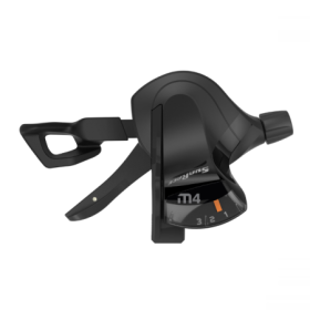 Sunrace-525320033.png COMANDO CAMBIO DLM 403 COMPATIBILE SHIMANO - 3X, SINISTRO, COLLARINO, CON DISPLAY, NERO