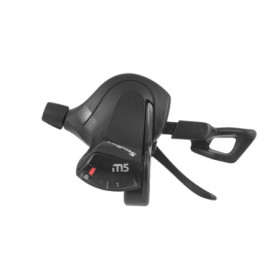 525320042.jpg COMANDO CAMBIO DLM 503 COMPATIBILE SHIMANO - 8V, DESTRO, COLLARINO, CON DISPLAY, NERO - 8V, DESTRO, COLLARINO, CON