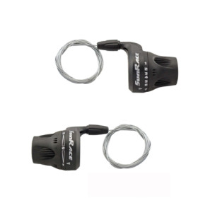 525320061.jpg COPPIA COMANDI CAMBIO GRIP SHIFT M6 COMPATIBILE SHIMANO - 3 X 8V, COLLARINO, SENZA DISPLAY, NERO - 3 X 8V, COLLARI