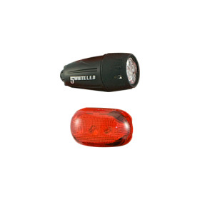 546022060.jpg KIT LUCI APOLLO + GLOBE - NERO (ANTERIORE), ROSSO (POSTERIORE) - NERO (ANTERIORE), ROSSO (POSTERIORE)