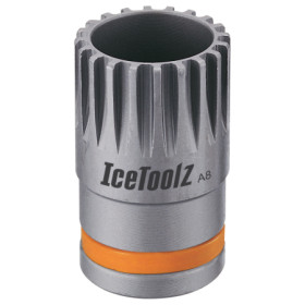 567000290.jpg ESTRATTORE MOVIMENTO CENTRALE A CARTUCCIA SHIMANO ISIS DRIVE 20 INNESTI PER CHIAVE A CRICCHETTO 1/2""