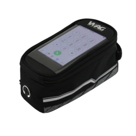 Wag-588022121.png BORSA TUBO ORIZZONTALE PORTA SMARTPHONE TOP TUBE - M, NERO