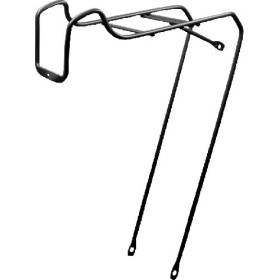 588100261.jpg PORTAPACCHI ANTERIORE ACCIAIO CLASSIC 26"" X 1.90 - NERO - NERO