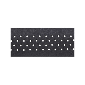 588140022.jpg COPPIA NASTRI MANUBRIO FORATI - NERO - NERO