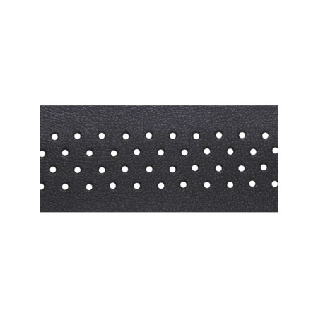 588140022.jpg COPPIA NASTRI MANUBRIO FORATI - NERO - NERO