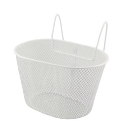 588160025.jpg CESTINO ANTERIORE JUNIOR OVALE CON GANCI - BIANCO - BIANCO