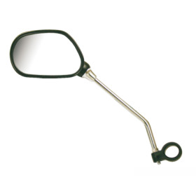 588222021.jpg SPECCHIETTO OVALE CON CATADIOTTRO - SINISTRO, NERO ARGENTO - SINISTRO, NERO ARGENTO