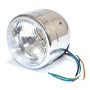 156001.jpg FANALE TONDO D.108 CROMATO C/LAMP.H4 60/55W