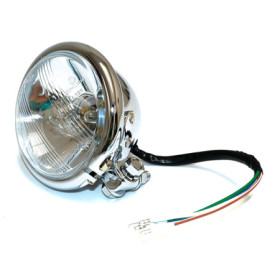 156105.jpg FANALE TONDO D.124 CROMATO LAMP.S2 35/35W-ATT.INFERIORE
