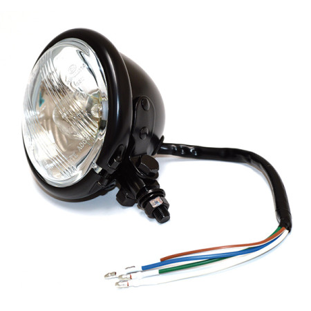 156106.jpg FANALE TONDO D.124 NERO LAMP.S
