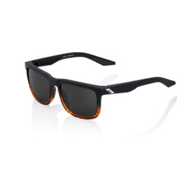 466022.jpg OCCHIALI DA SOLE 100% BLAKE - SOFT TACT FADE BLACK / HAVANA - LENTI A SPECCHIO NERE