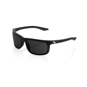 466023.jpg OCCHIALI DA SOLE 100% HAKAN - SOFT TACT BLACK - LENTI PEAKPOLAR GRIGIE