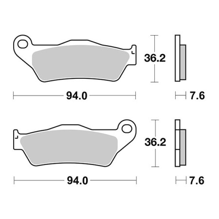656151HM.jpg PASTIGLIE FRENO SBS 151HM