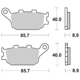 6566570_01.jpg PASTIGLIE FRENO SBS 657HF