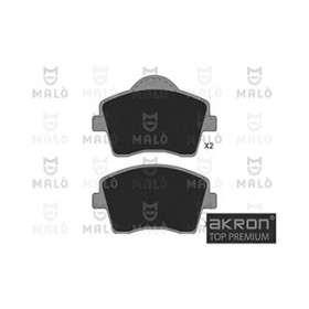 KIT PASTIGLIE FRENO, FRENO A DISCO - AKRON